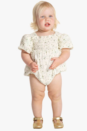 Designer Kidz Lily Puff Sleeve Romper