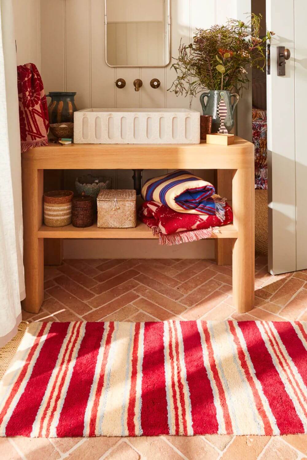 Sage x Clare Selene Bath Runner