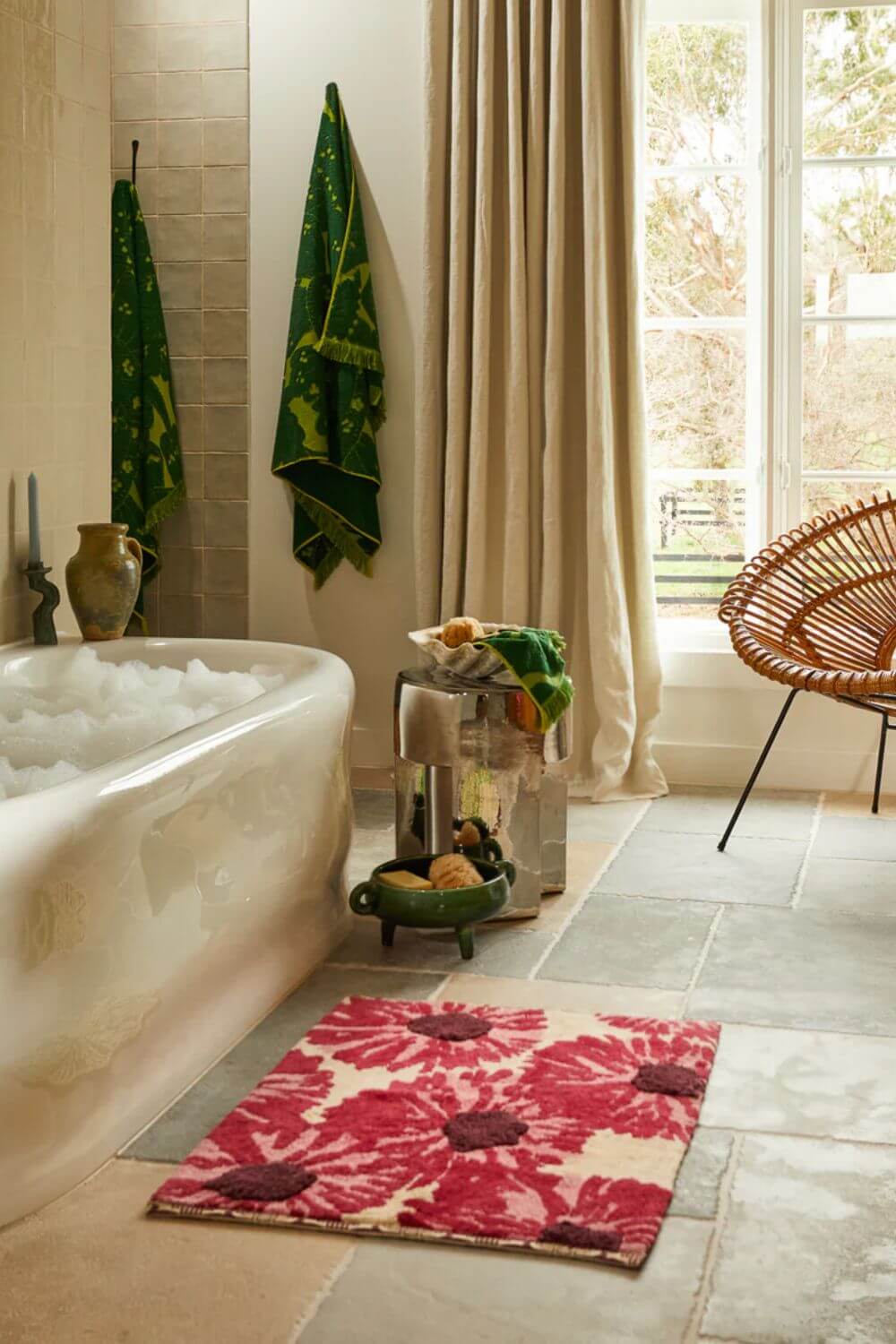 Sage x Clare Isabella Bath Mat