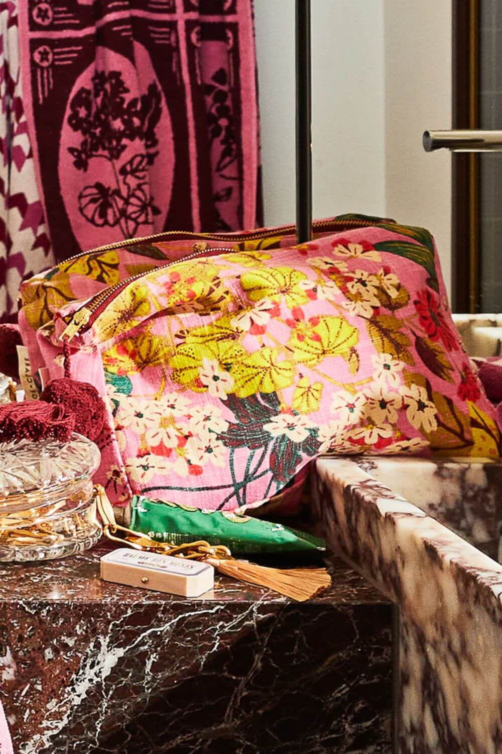 Sage x Clare Genevieve Cosmetic Bag