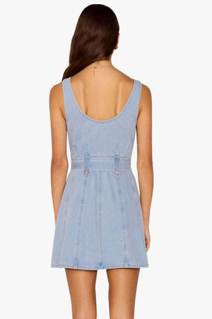 Mink Pink Safir Denim Mini Dress