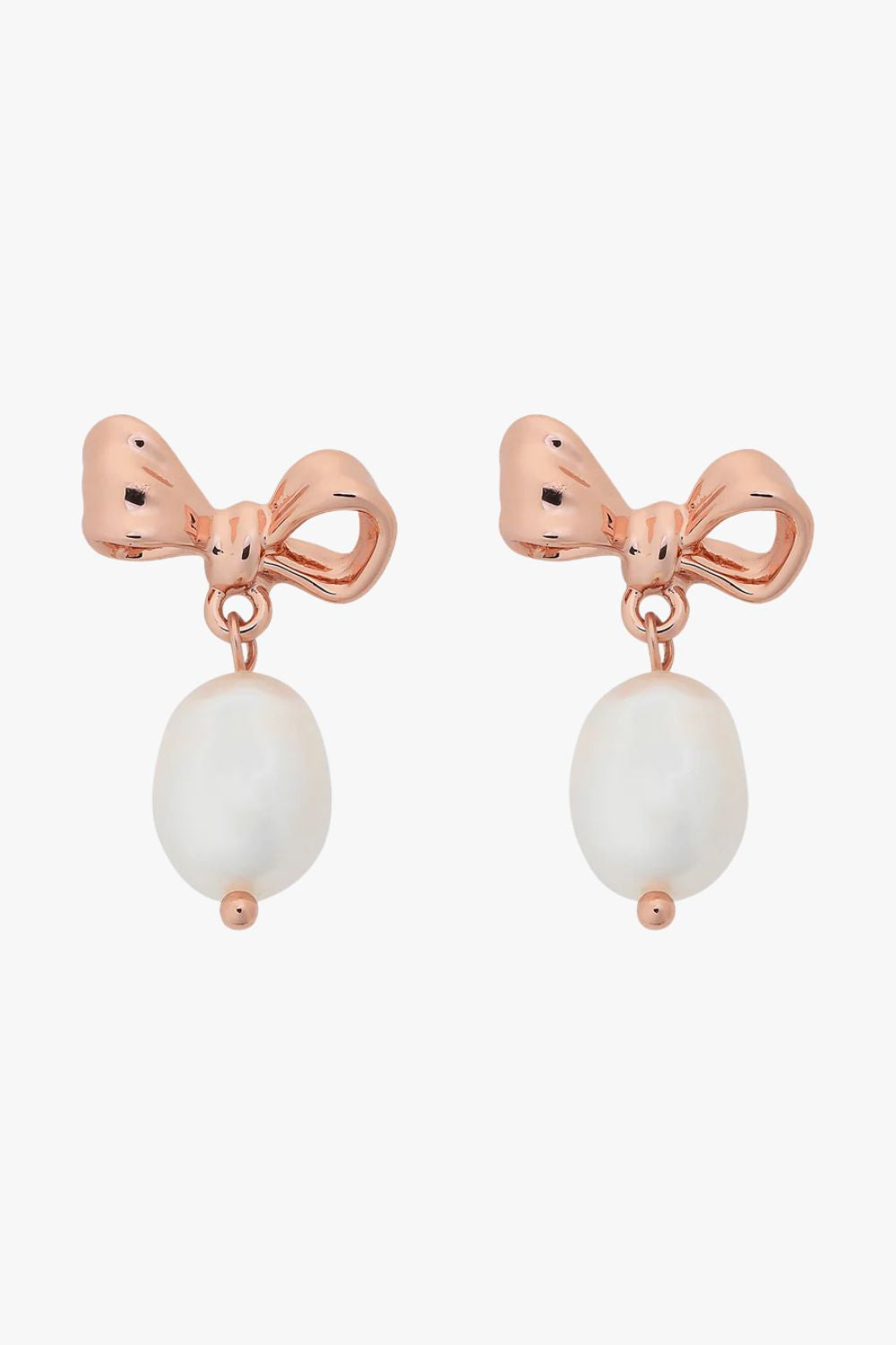 Liberte Alice Bow Pearl Earring