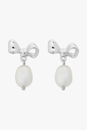 Liberte Alice Bow Pearl Earring