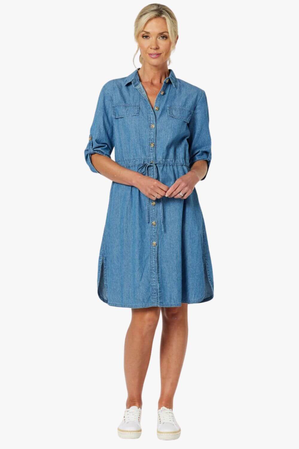 Gordon Smith Chambray Shirt Dress