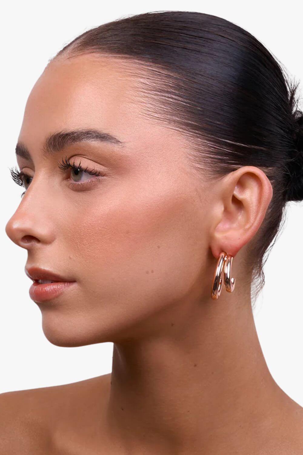 Liberte Neve Double Hoop Earring