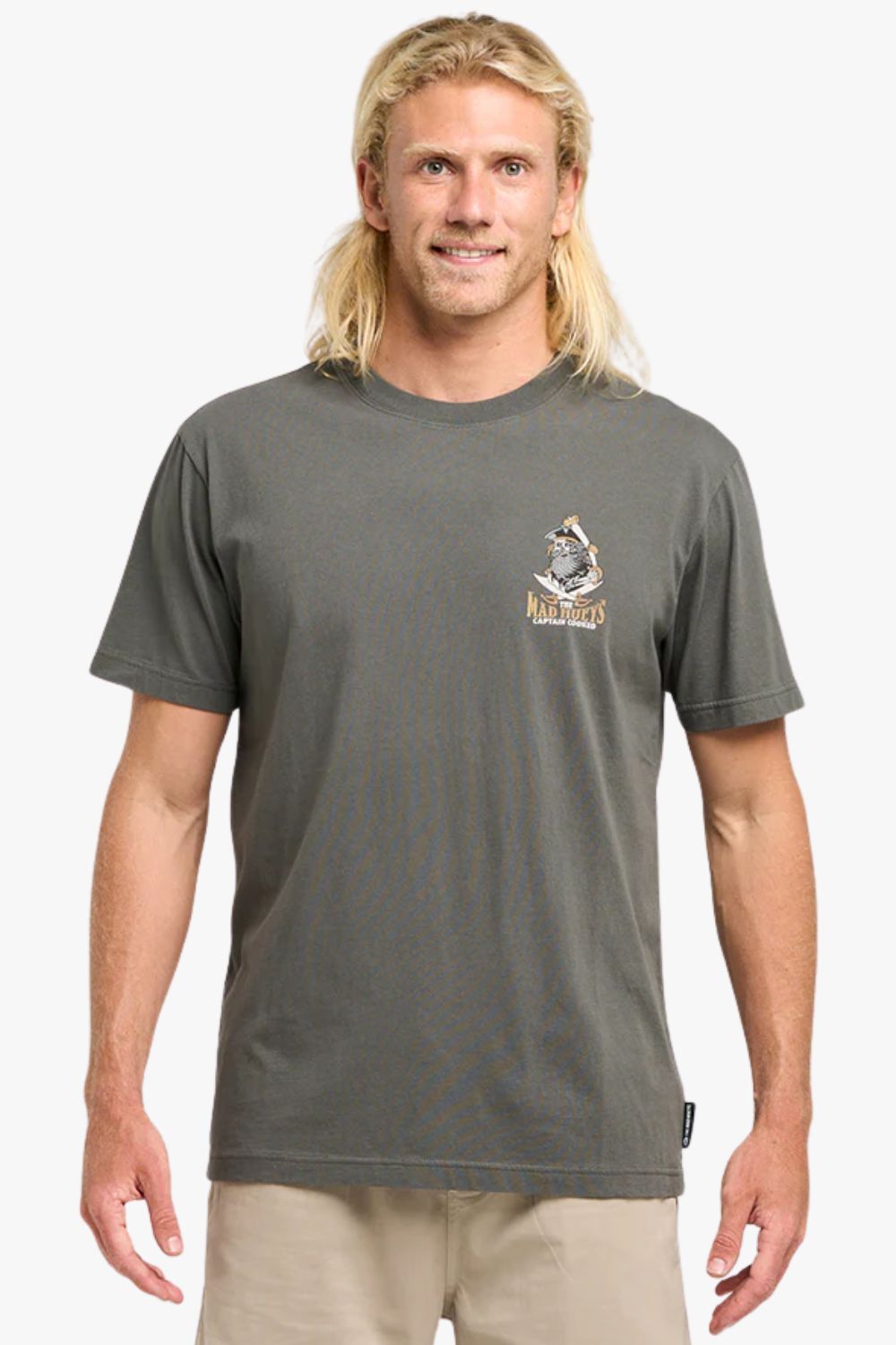 The Mad Hueys Captain Ship Faced SS Tee