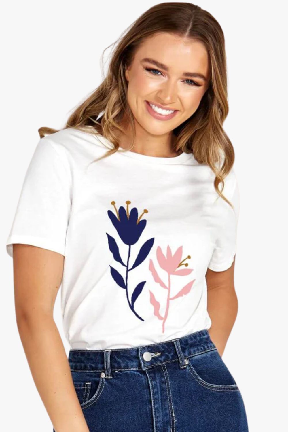 Sass Connie Printed Tee