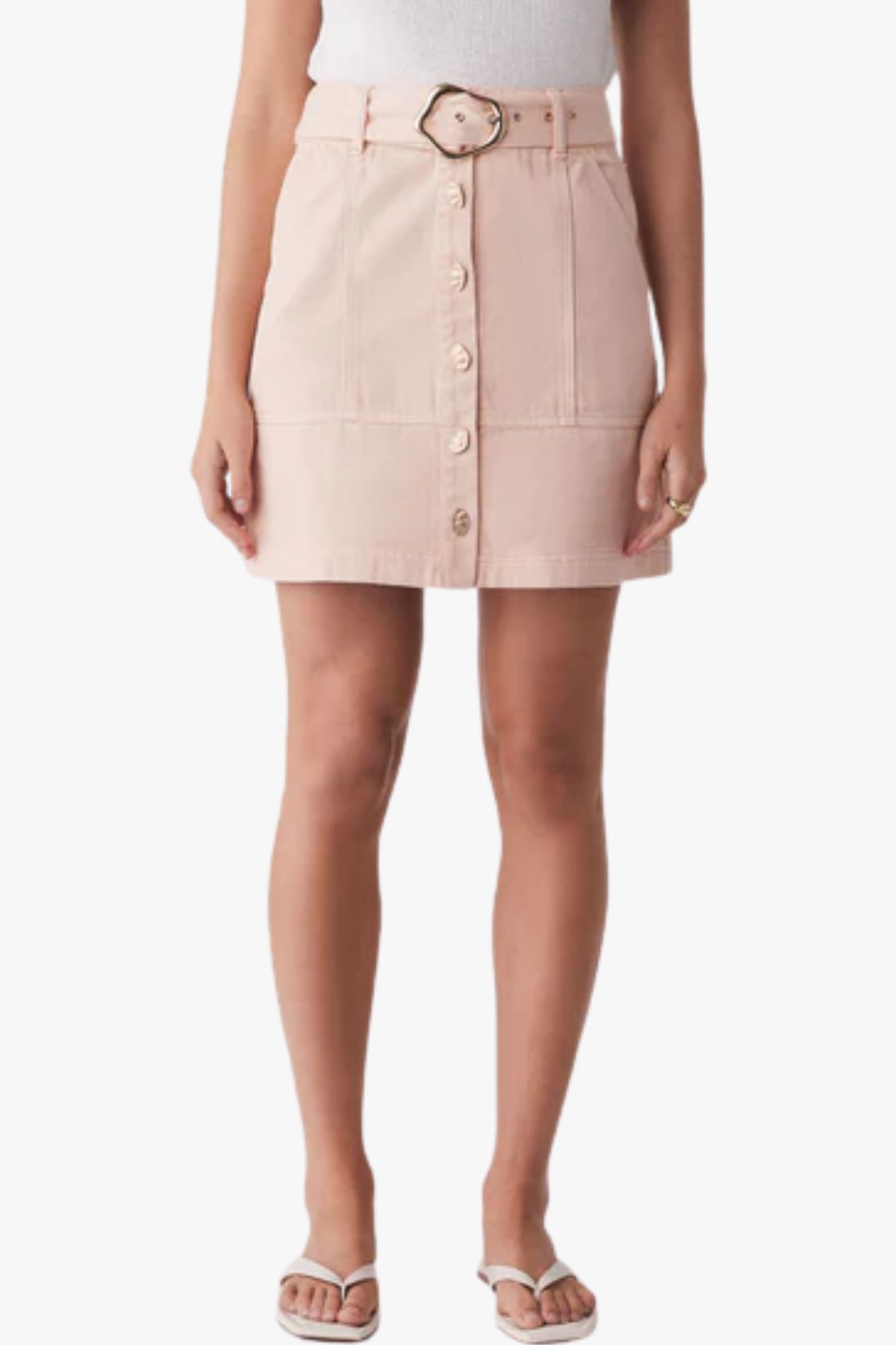 Esmaee Cruising Denim Skirt