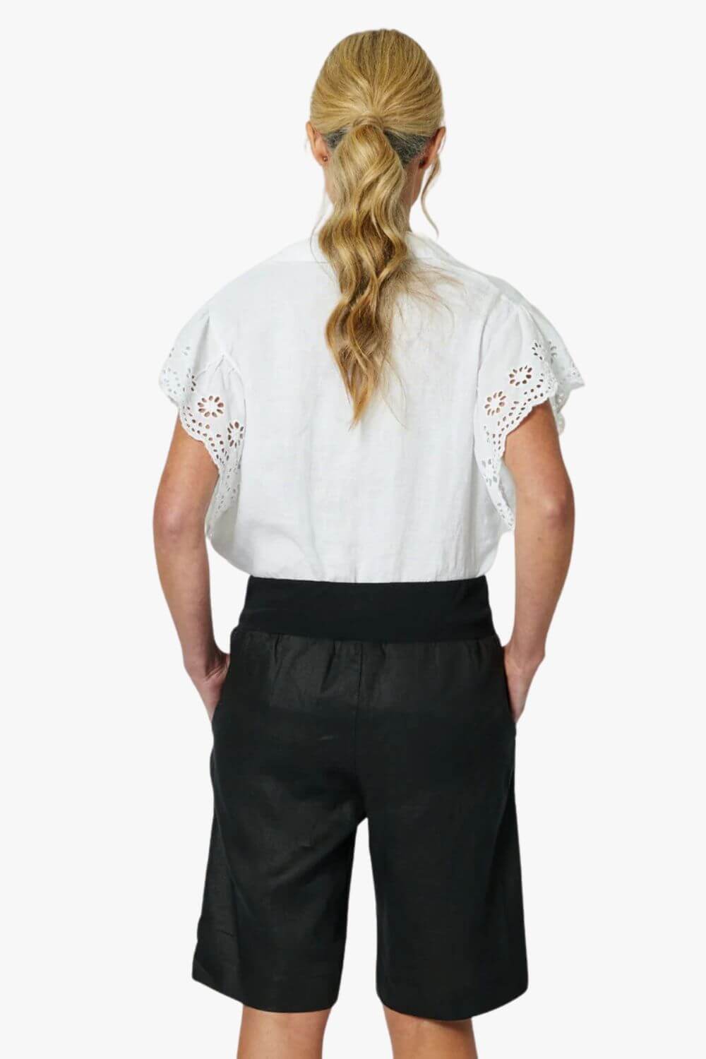 Gordon Smith Jersey Waist Linen Short