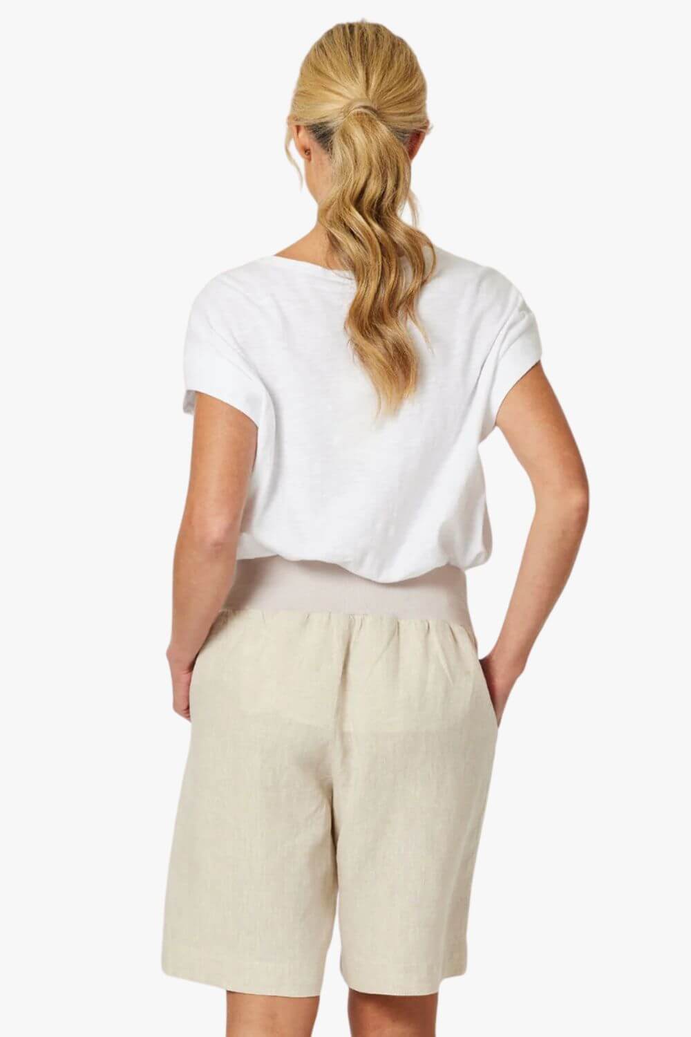 Gordon Smith Jersey Waist Linen Short