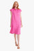 Yarra Trail Sleeveless Button Trim Midi Dress
