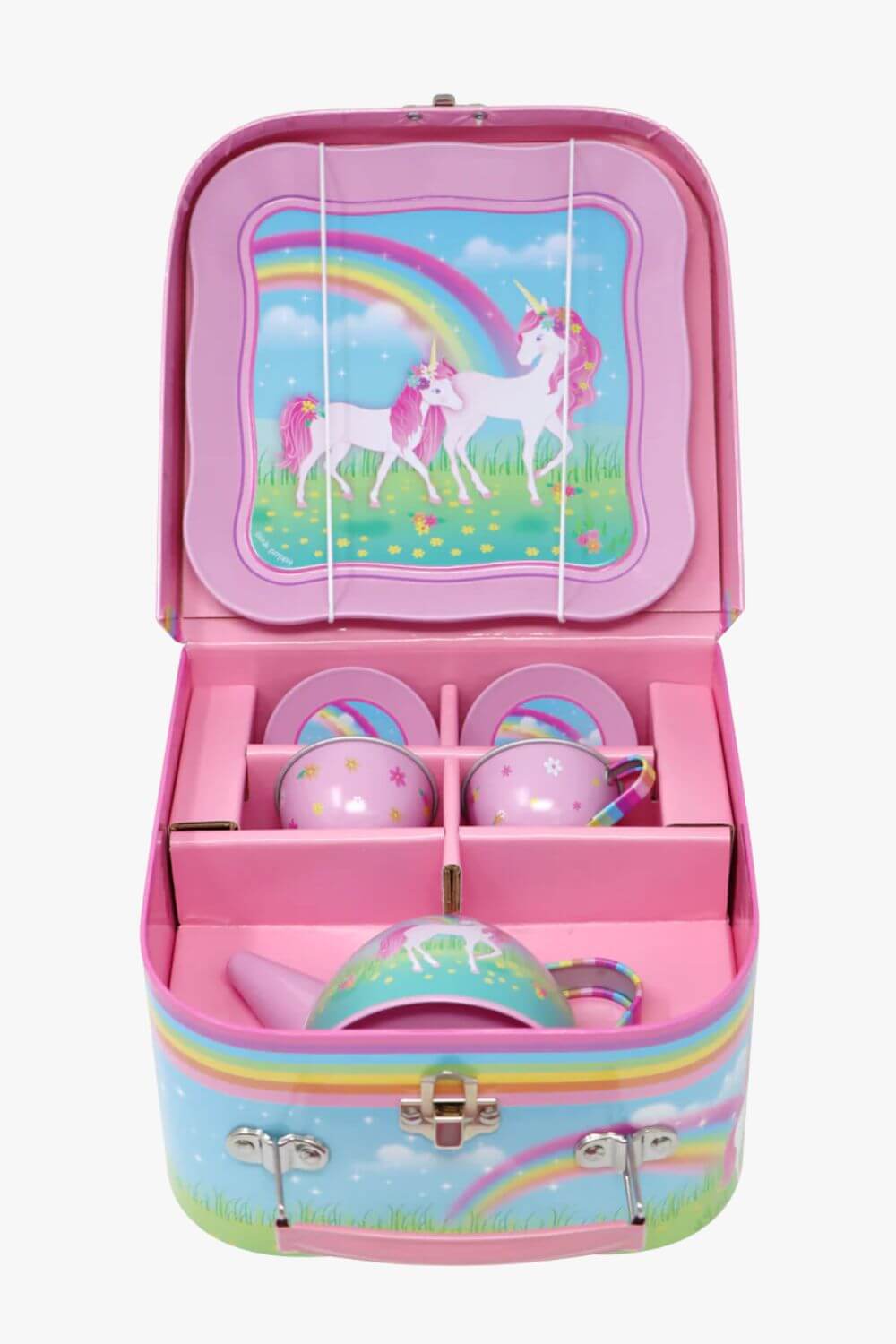 Pink Poppy Stardust Unicorn Tea Set