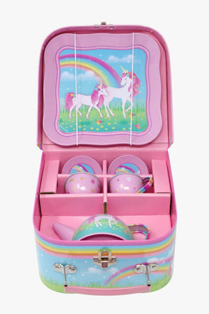 Pink Poppy Stardust Unicorn Tea Set