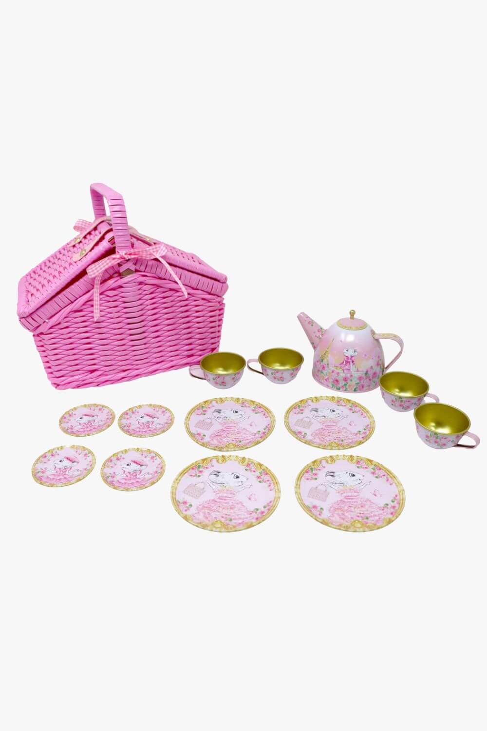 Pink Poppy Claris The Chicest Mouse In Paris Pincic Tea Set
