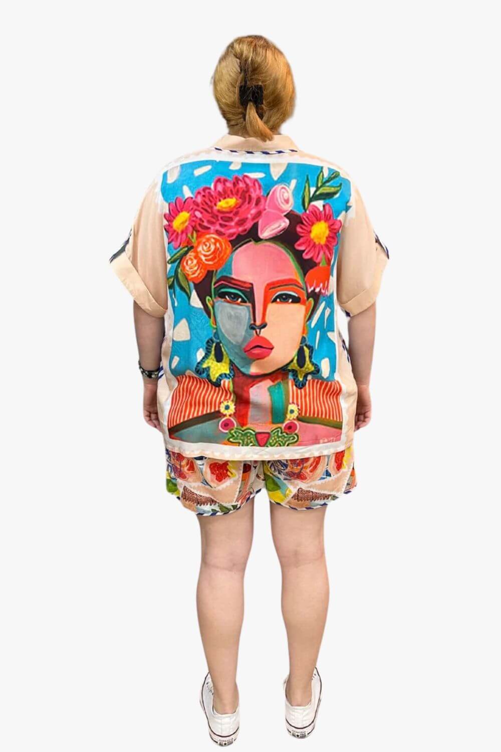 Collectivo Stamp Print Shorts