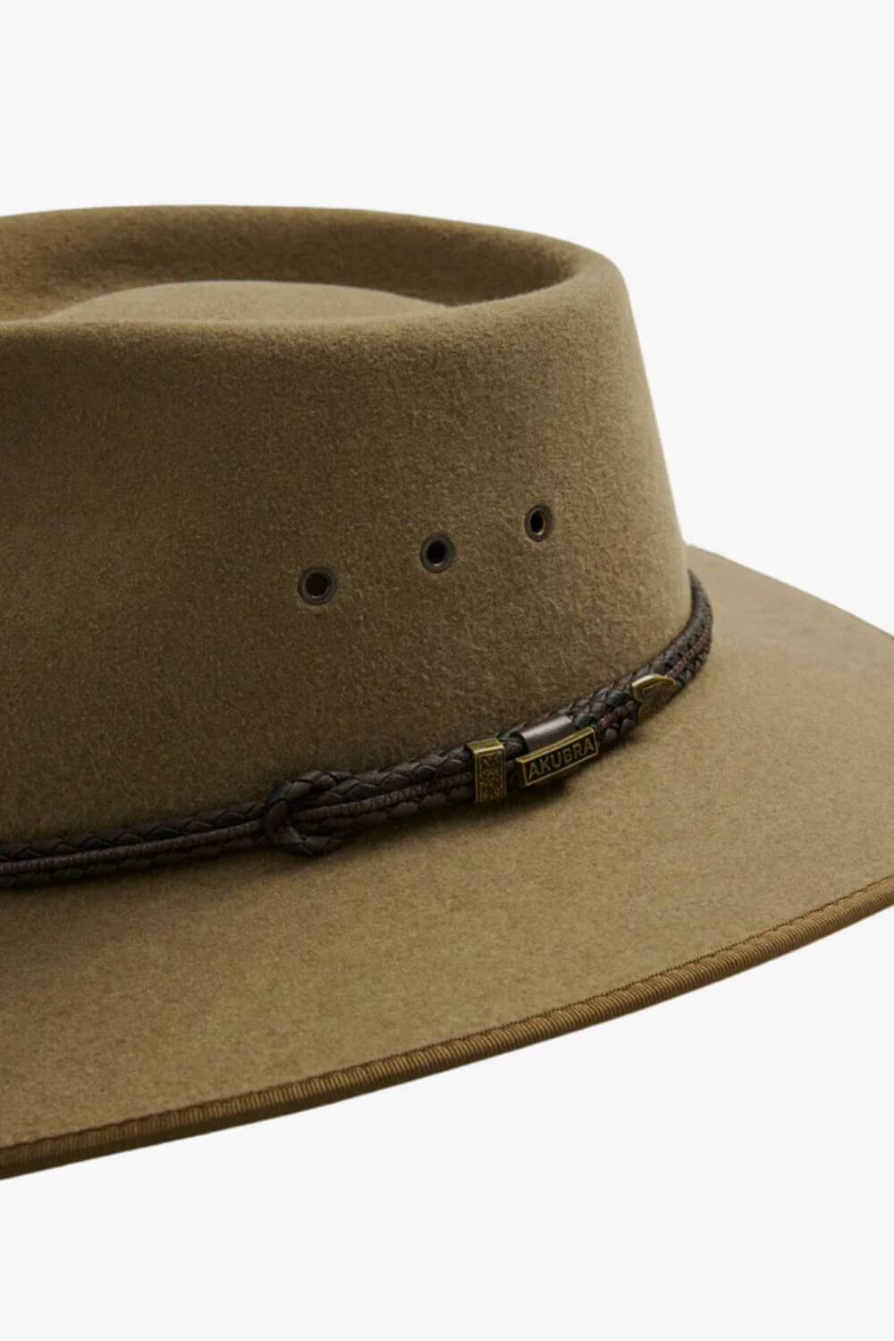 Akubra Cattleman Felt Hat Bran