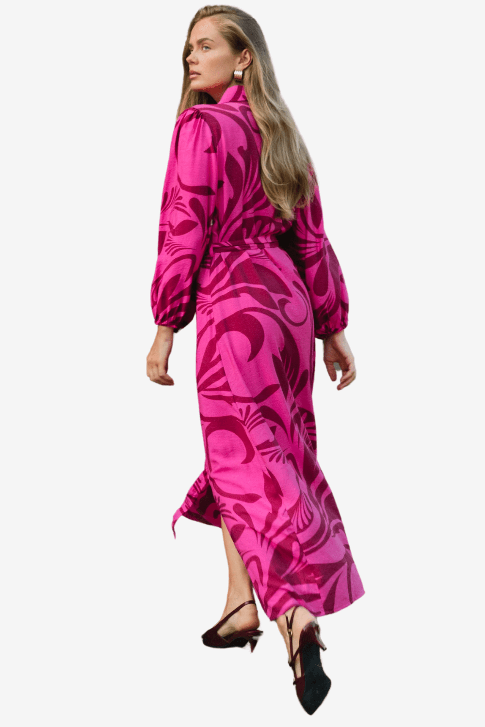 Willow Swirl Maxi Dress