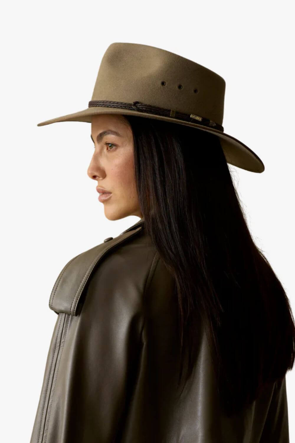 Akubra Cattleman Felt Hat Bran