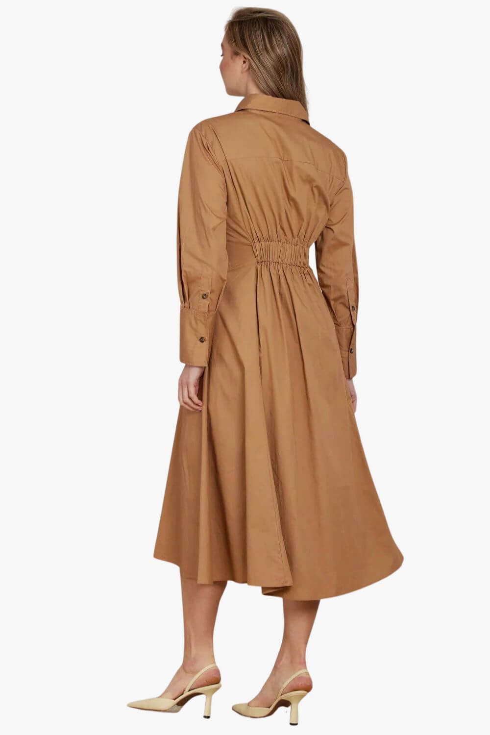 Amelius Mattea Cotton Poplin Shirt Dress