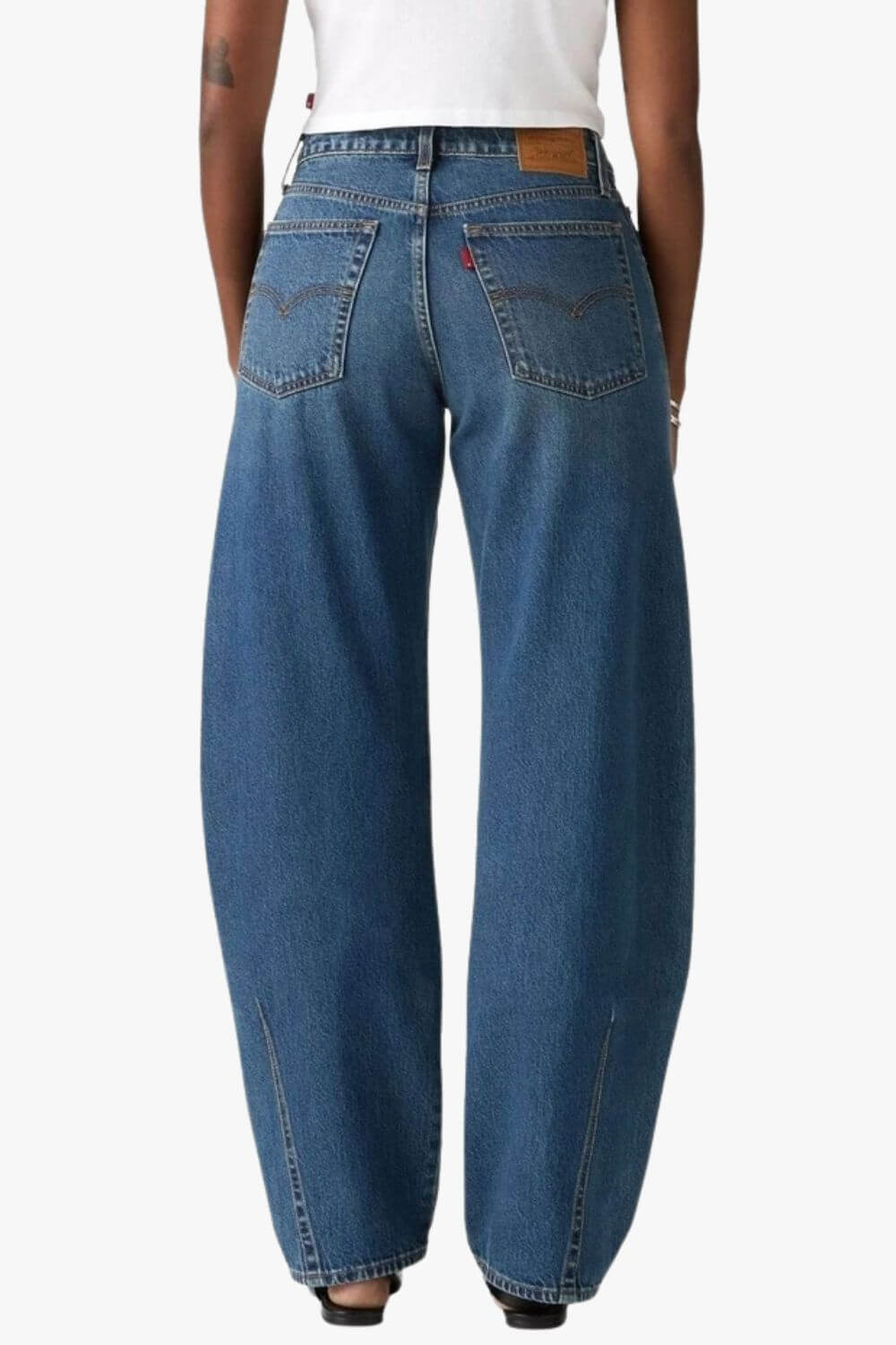 Levi Womens Baggy Dad Barrel Jeans