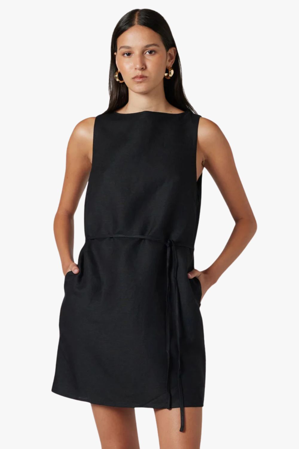 Seratonia Linen Mini Dress