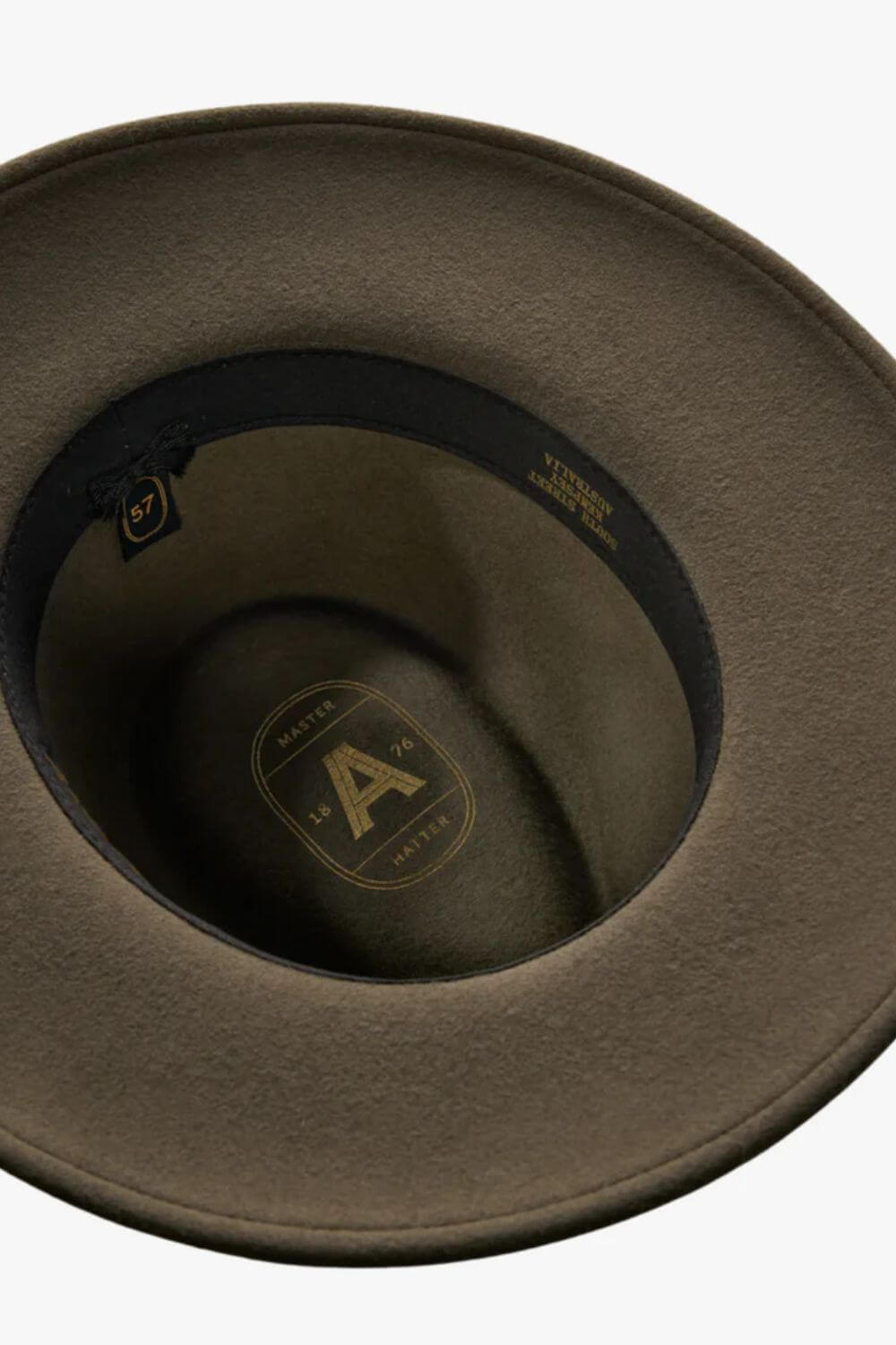 Akubra Traveller Felt Hat Regency Fawn