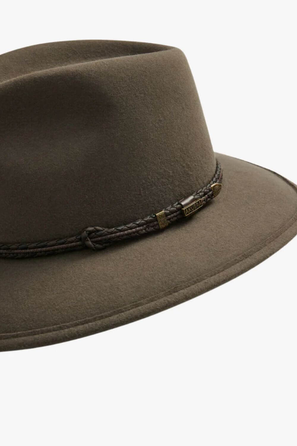 Akubra Traveller Felt Hat Regency Fawn