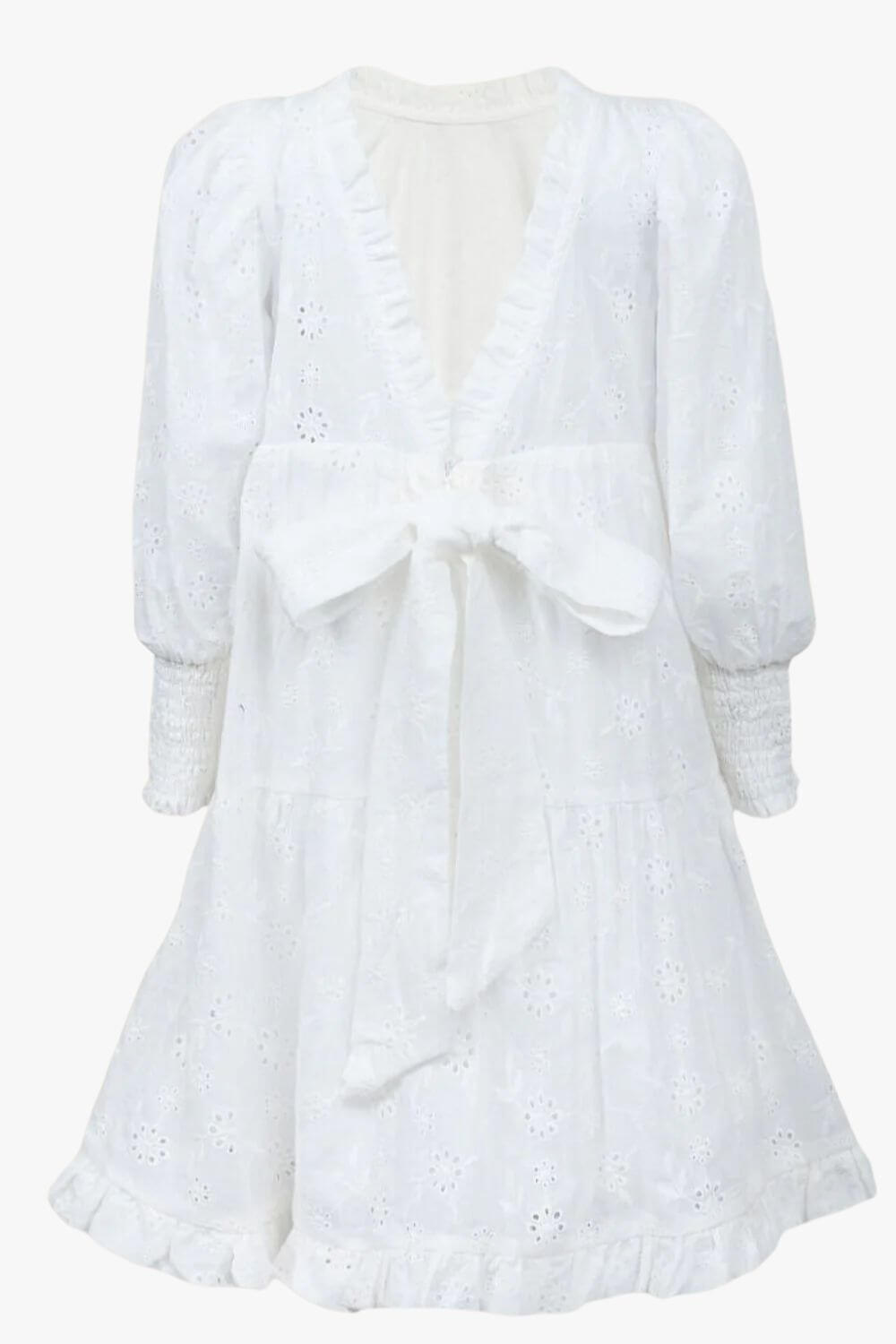 Arthur Ave Vine Rose L/S Embroidered Anglaise Wonder Dress