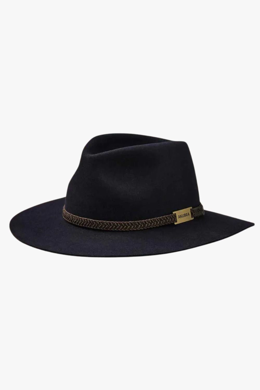 Akubra Avalon Felt Hat Navy