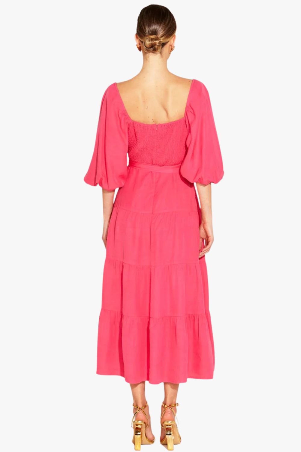 Fate + Becker One And Only Tiered Midi Dress