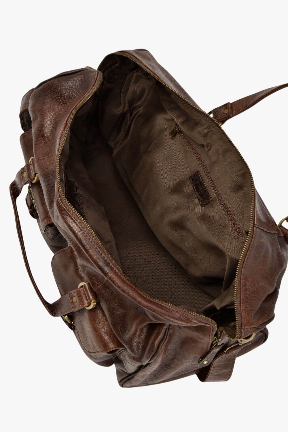 Cobb & Co Soho Leather Overnight Duffel Bag