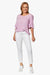 Threadz Stripe V Neck Top