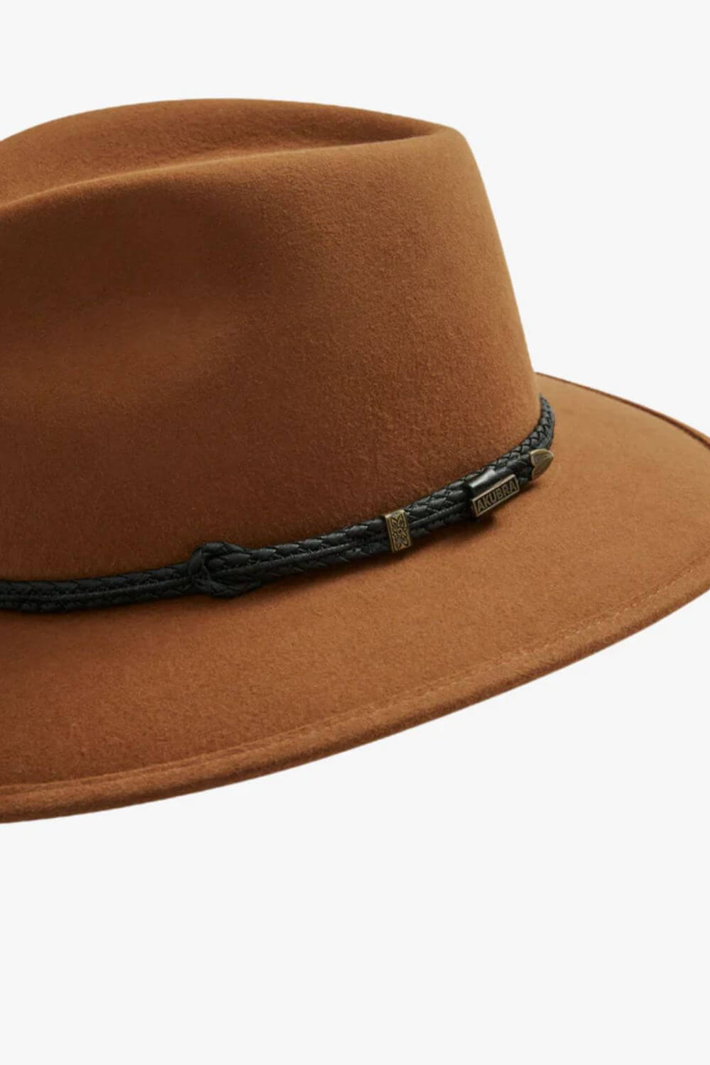 Akubra Traveller Felt Hat Rust