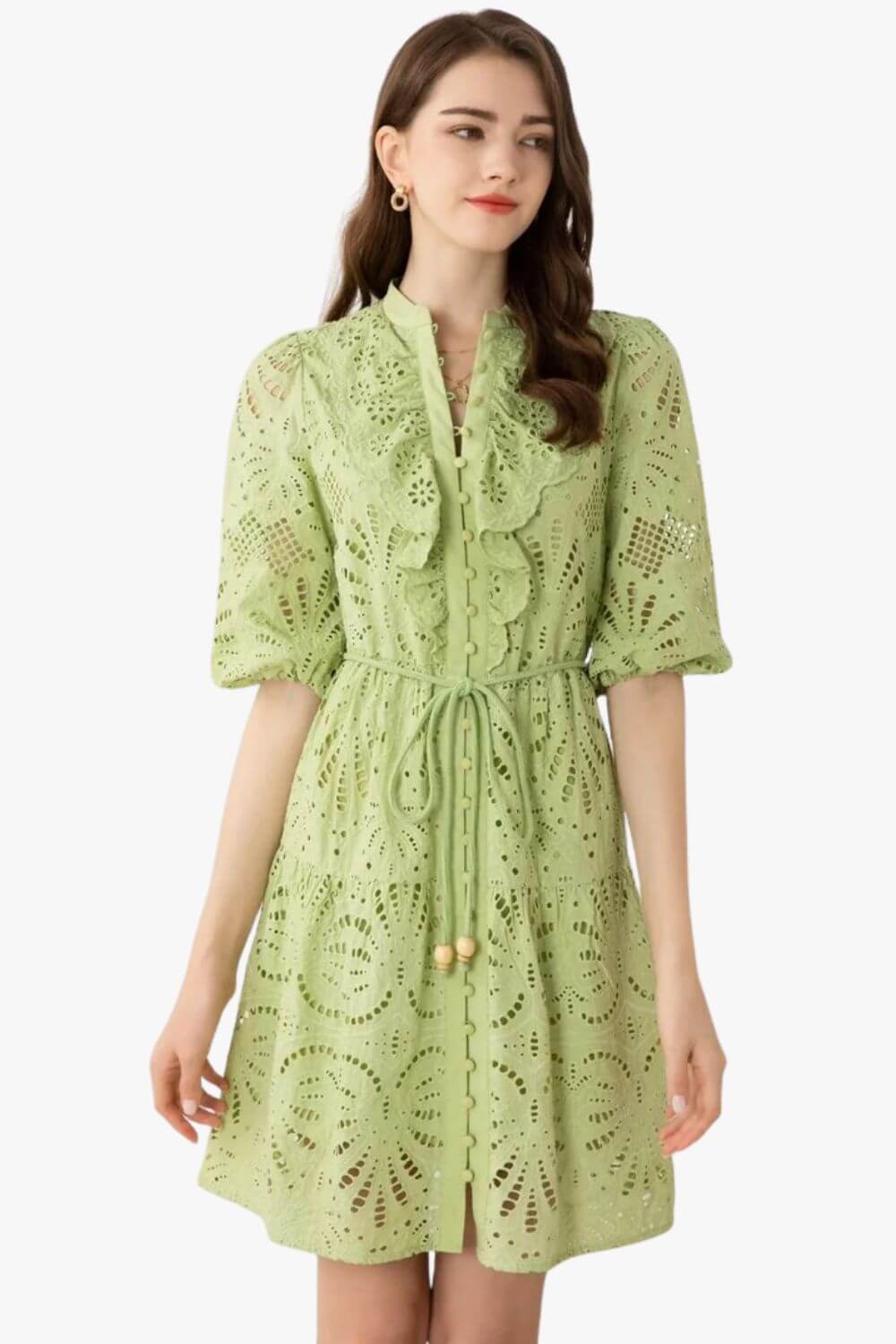 GDS Margot Embroidered Dress