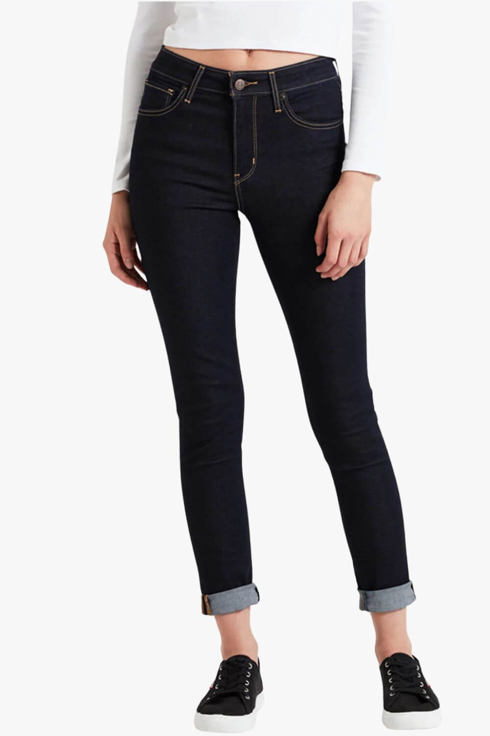 Levi 721 High Rise Skinny Jeans