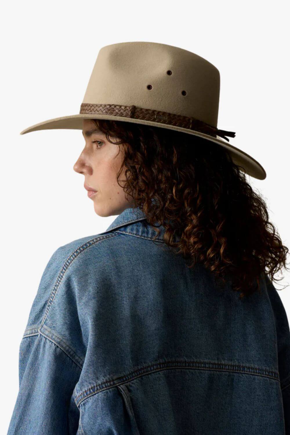 Akubra Riverina Felt Hat Sand