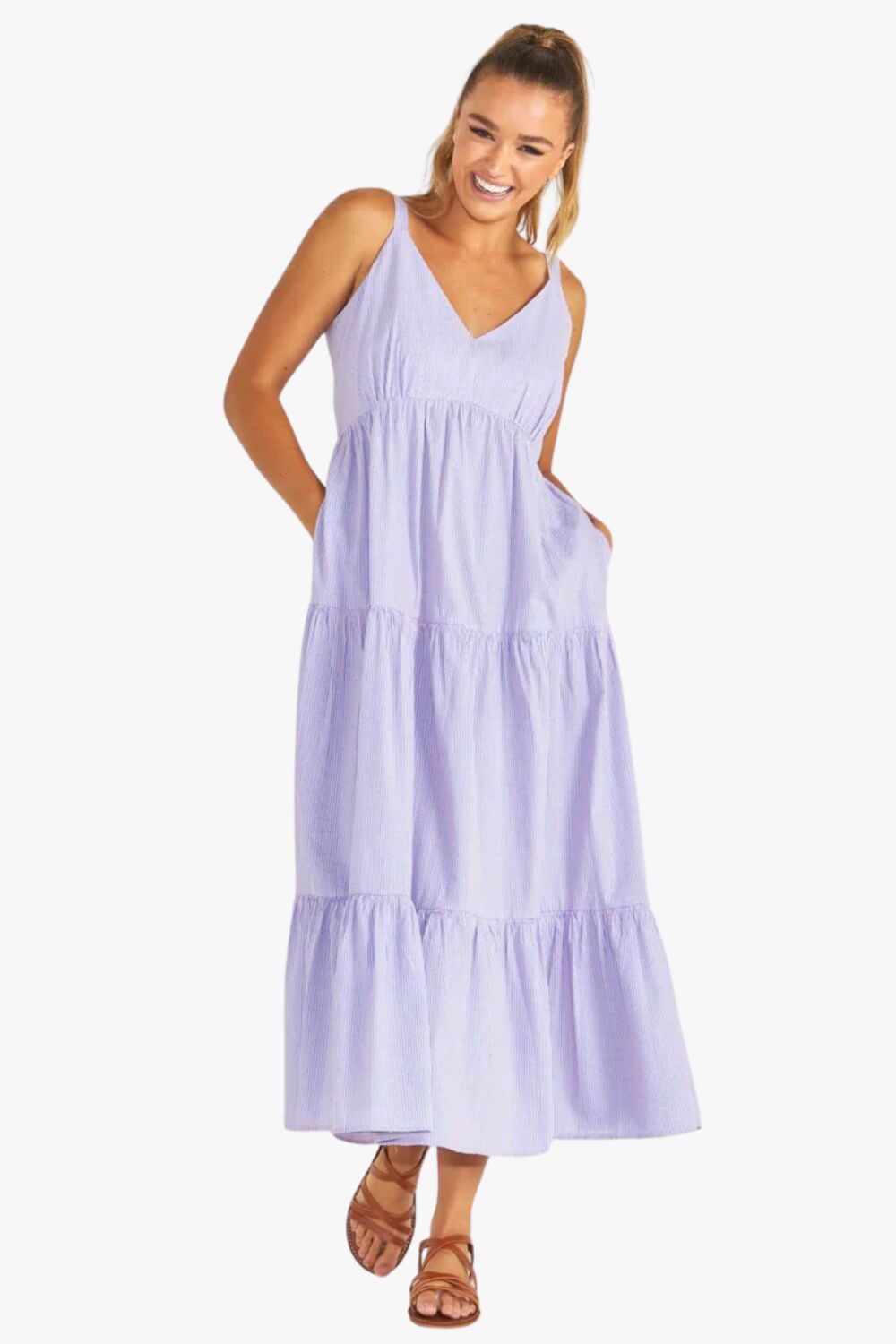 Sass Phillipa Tiered Maxi Dress