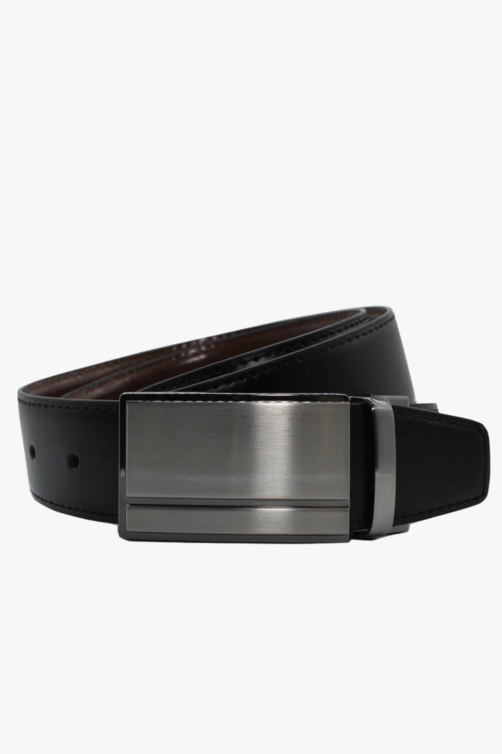 Buckle Reversible Leather Belt 35cm - H5519