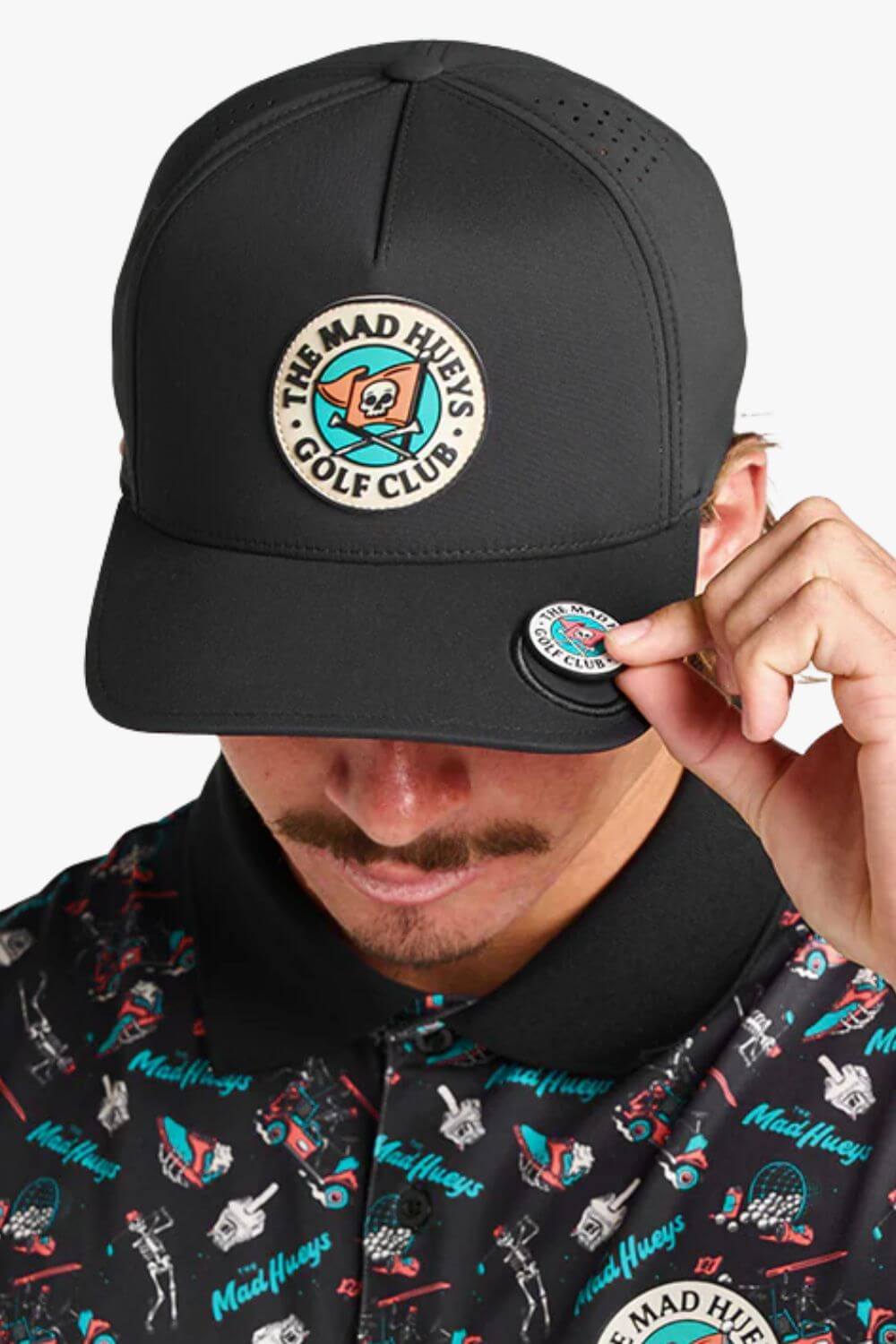 The Mad Hueys Loose Golf Flexifit Cap