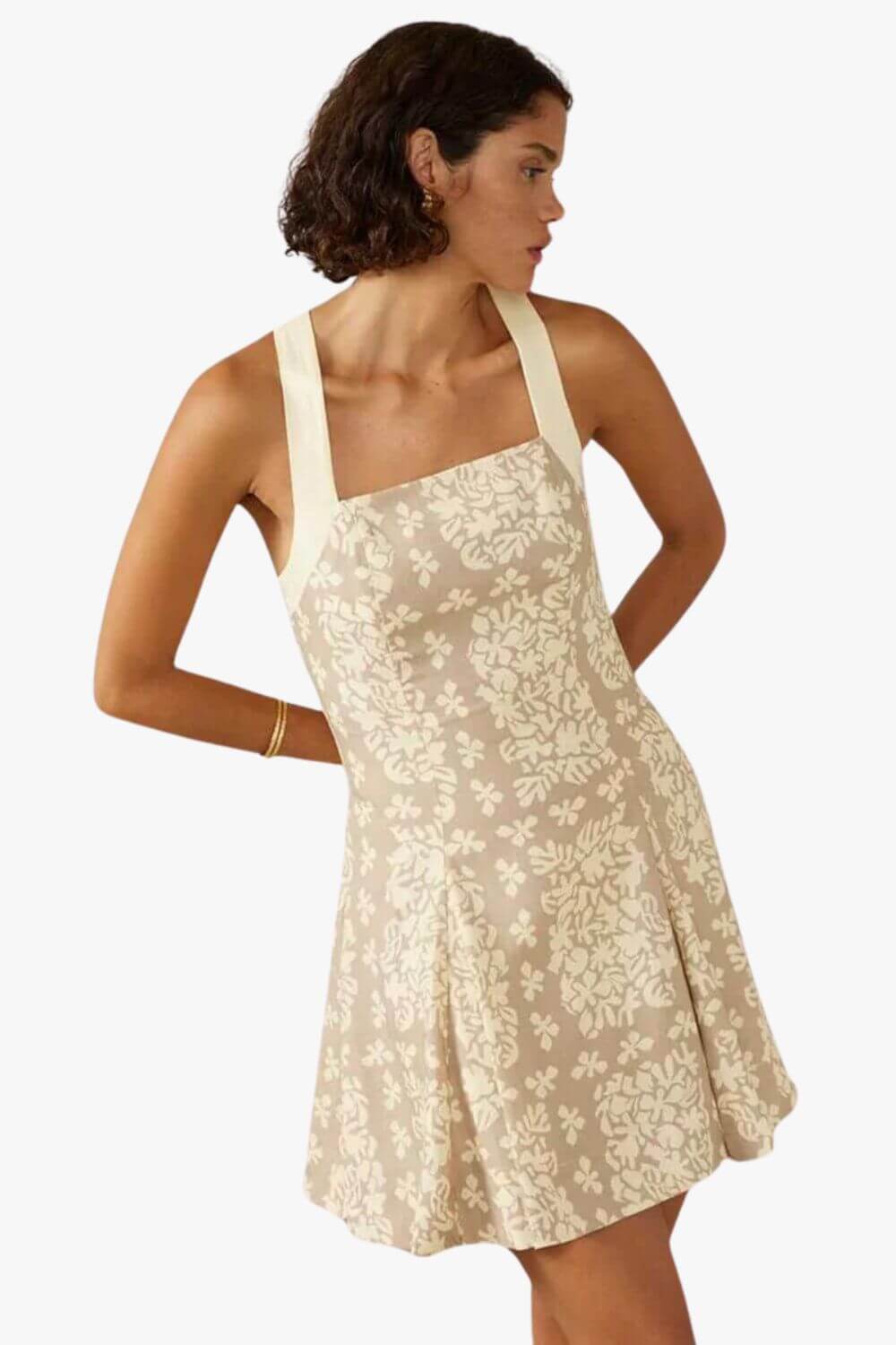Mon Renn Vacanza Floral Mini Dress