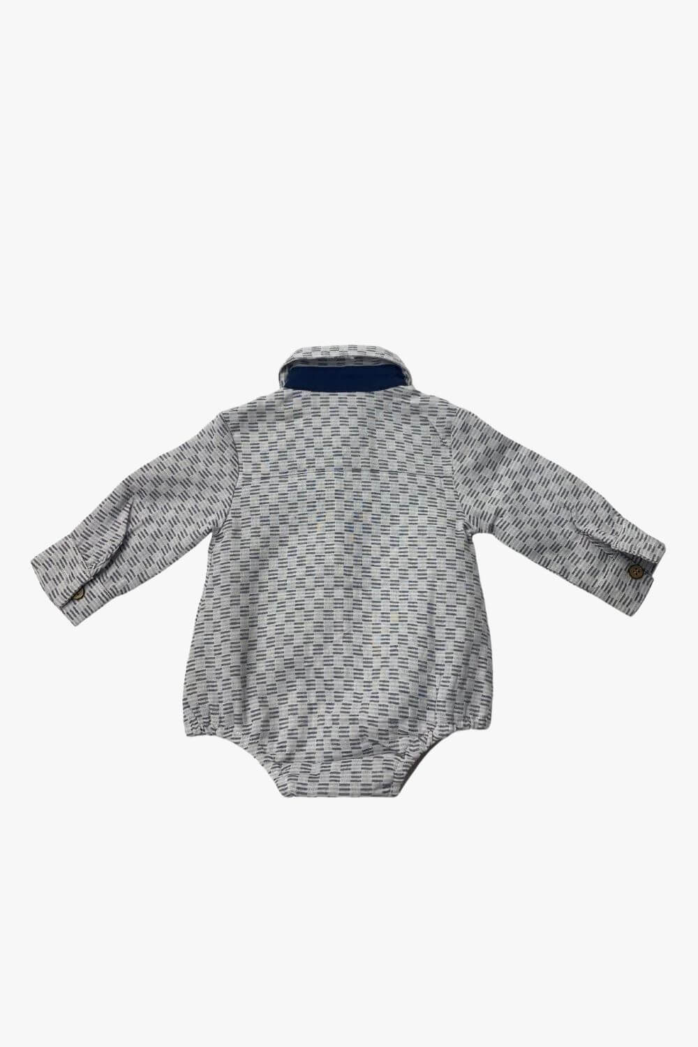 Arthur Ave Check Shirt Onesie