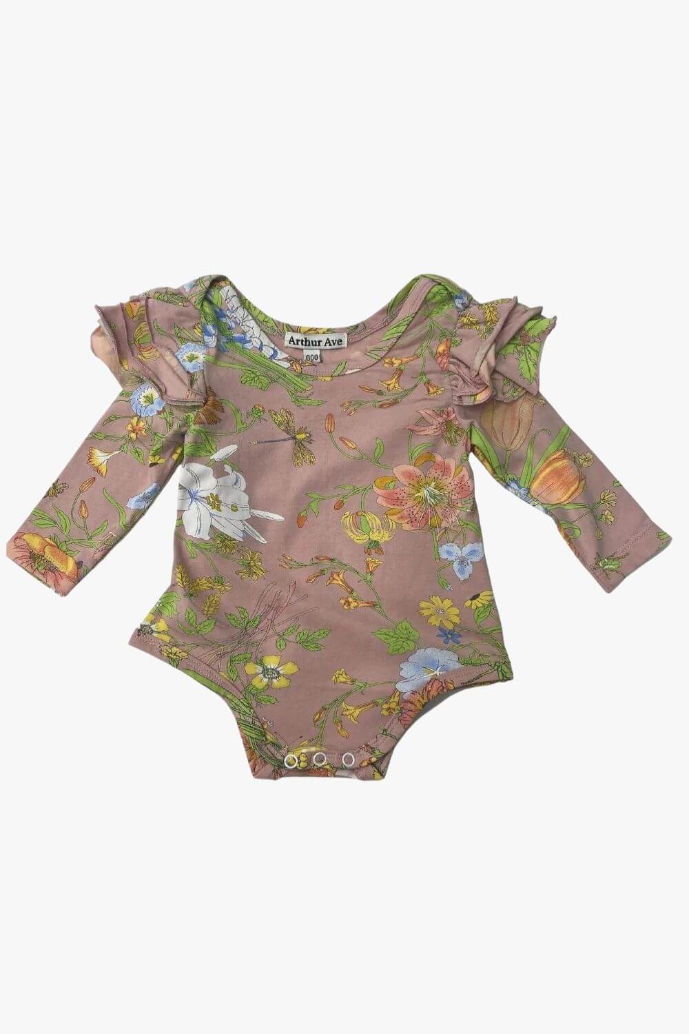 Arthur Ave WILD FLOWER ONESIE