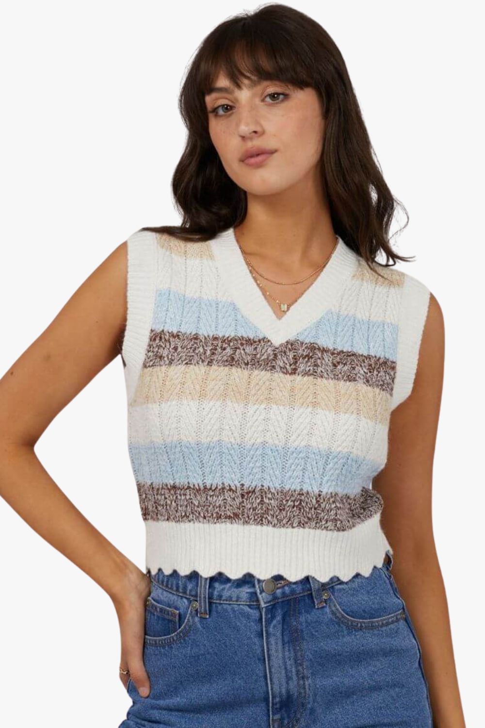 All About Eve Indy Knit Vest