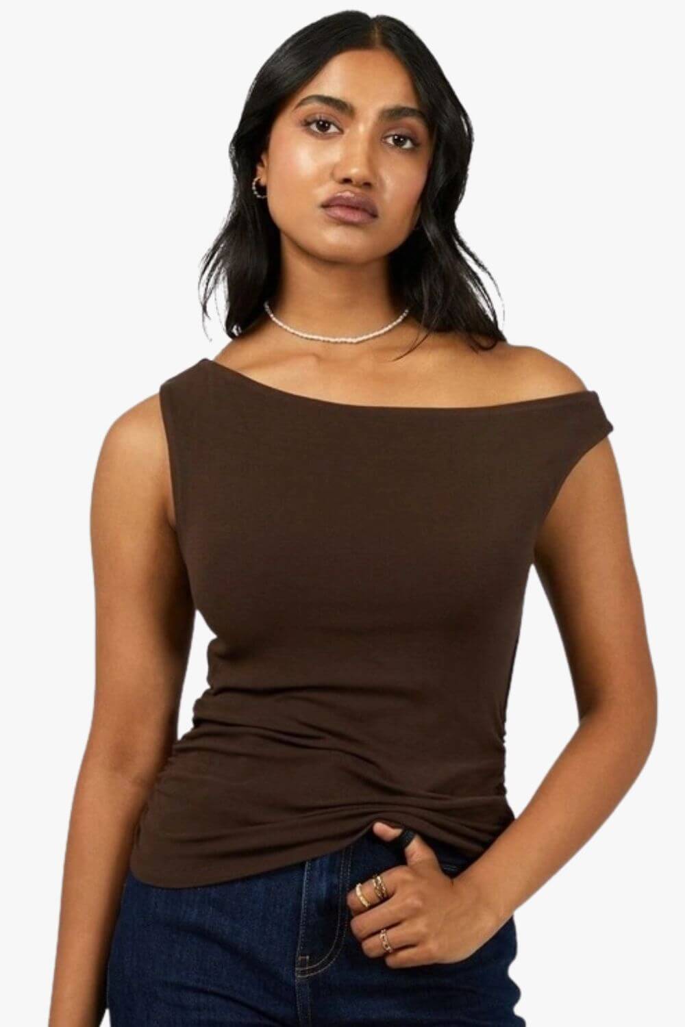 All About Eve Kylie Off Shoulder Top