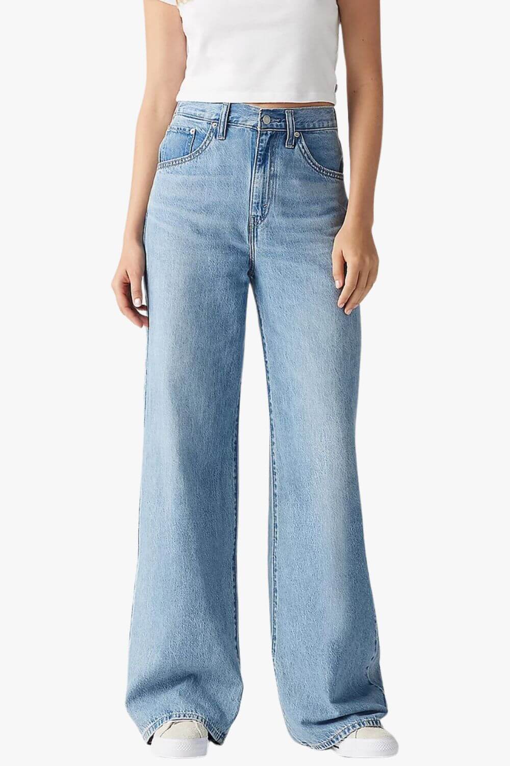 Levi Womens Cinch Baggy Jeans