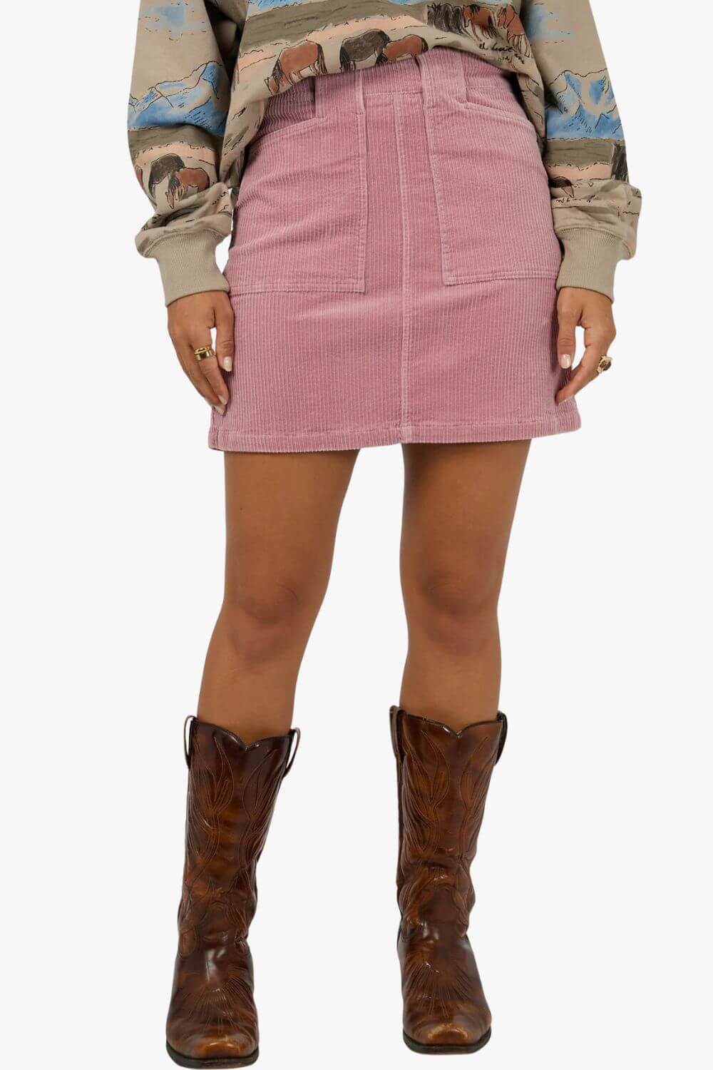 All About Eve Bailey Cord Skirt