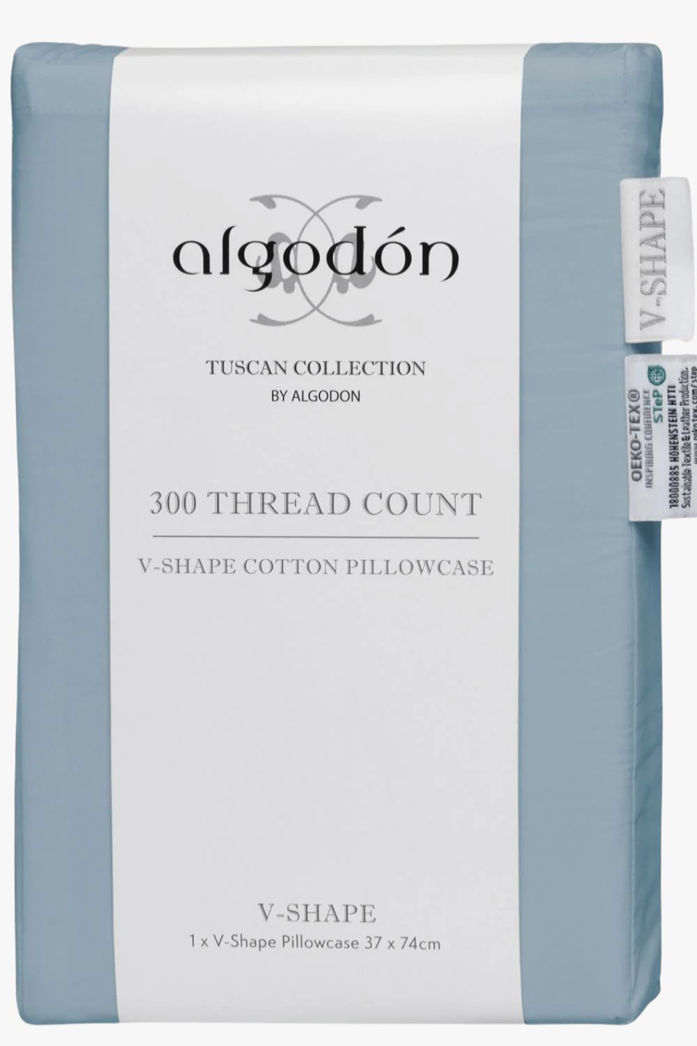 Algodon 300TC Cotton v Shape Pillowcase