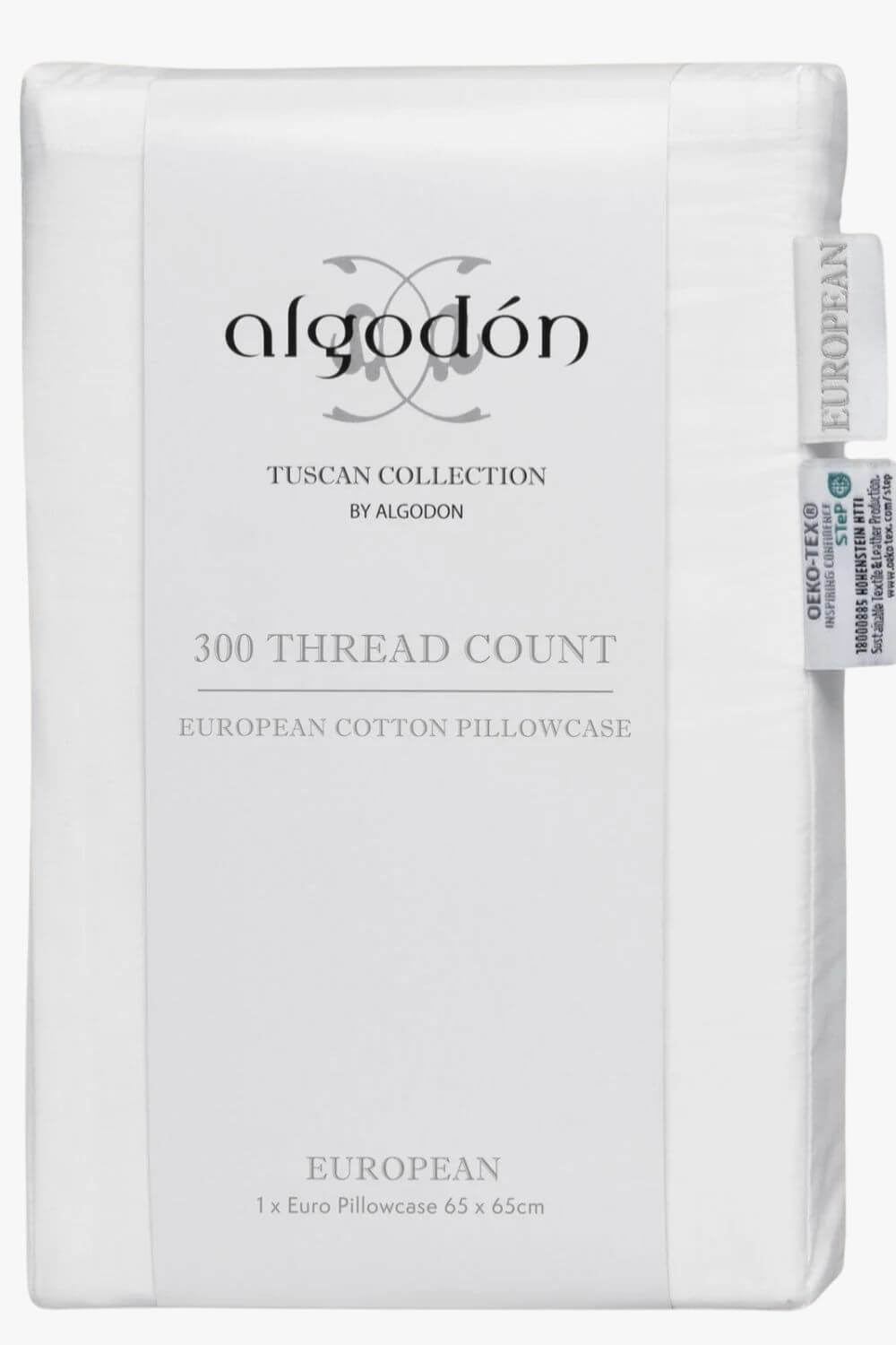 Algodon 300TC Cotton Euro Pillowcase