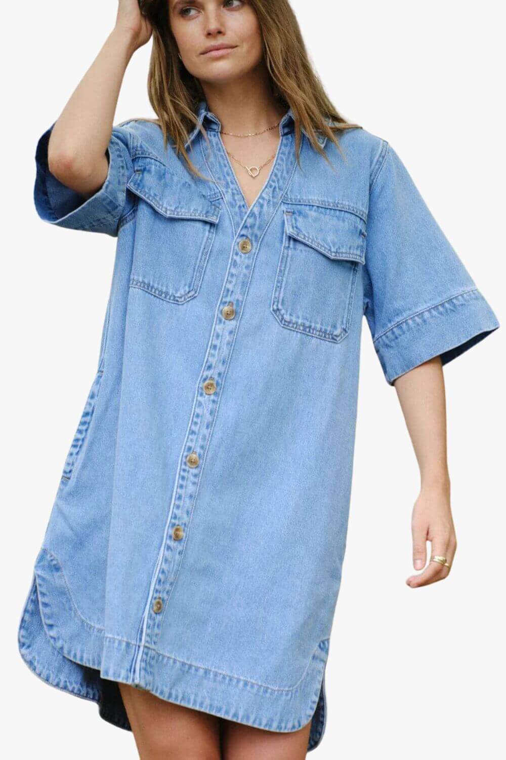 Ceres Life Relaxed Shirt Dress