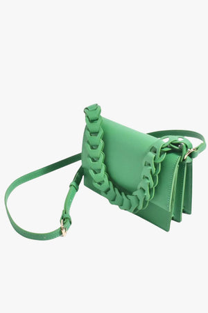 Adorne Jessica Structured Chain Mini Handbags